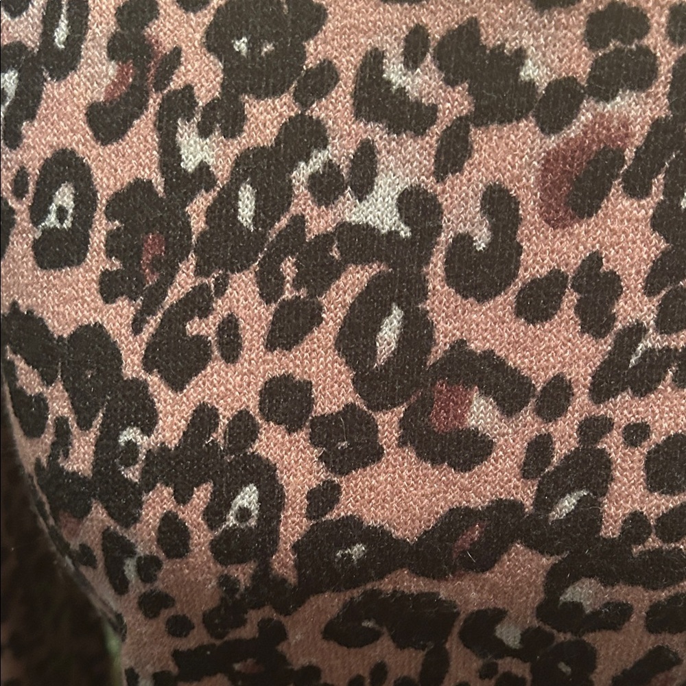Leopard Print Long Sleeve Top - Picture 2 of 3